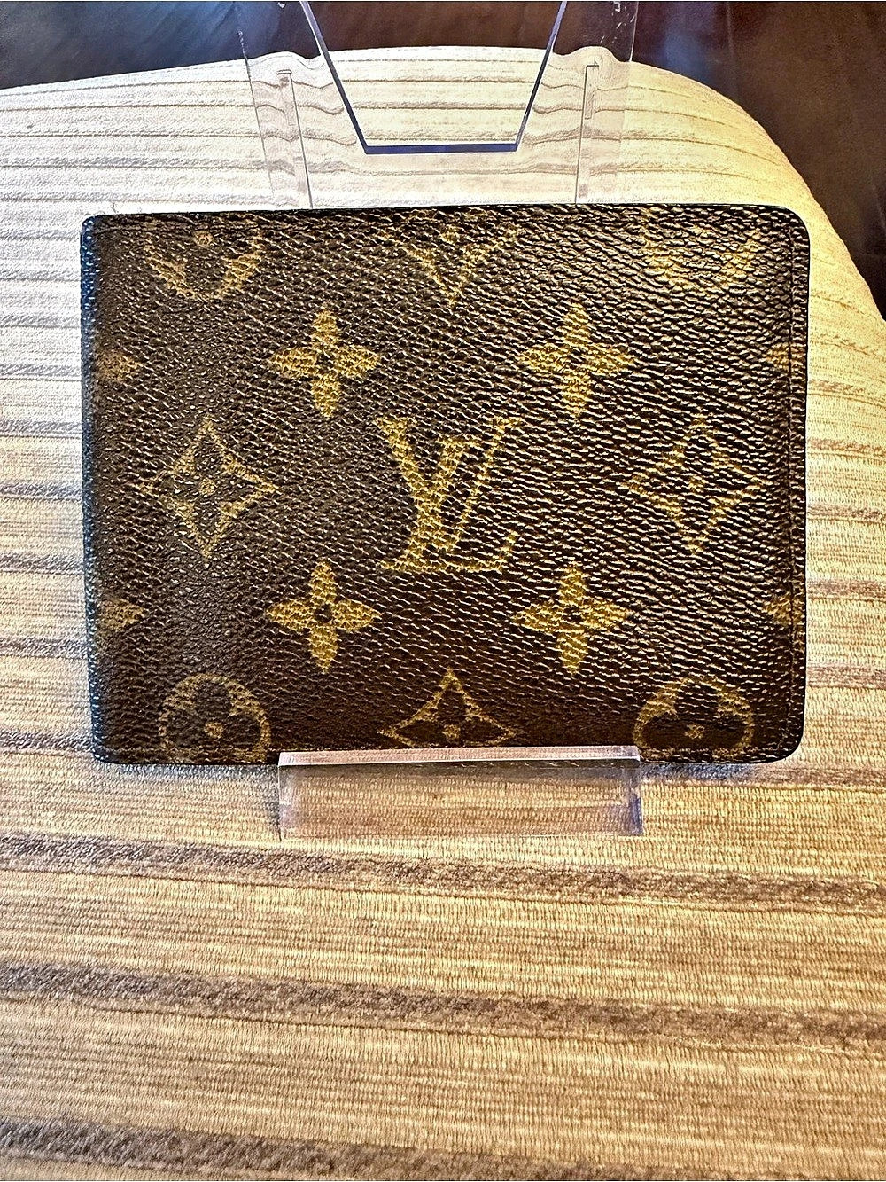 Louis Vuitton Marco Wallet Monogram Brown & Gold